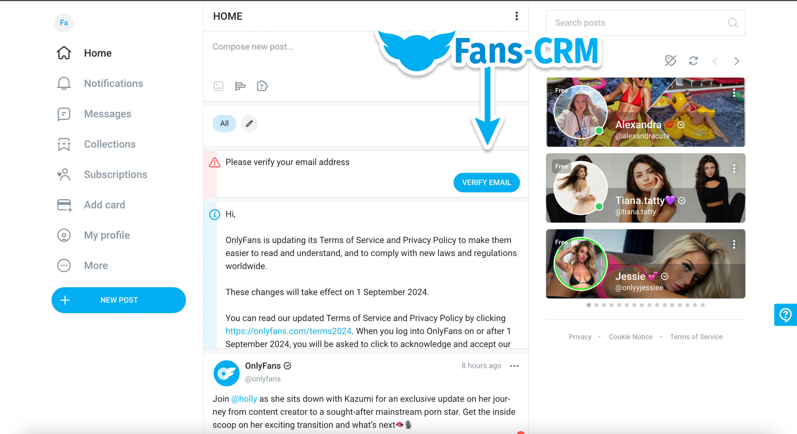 fans only sign up