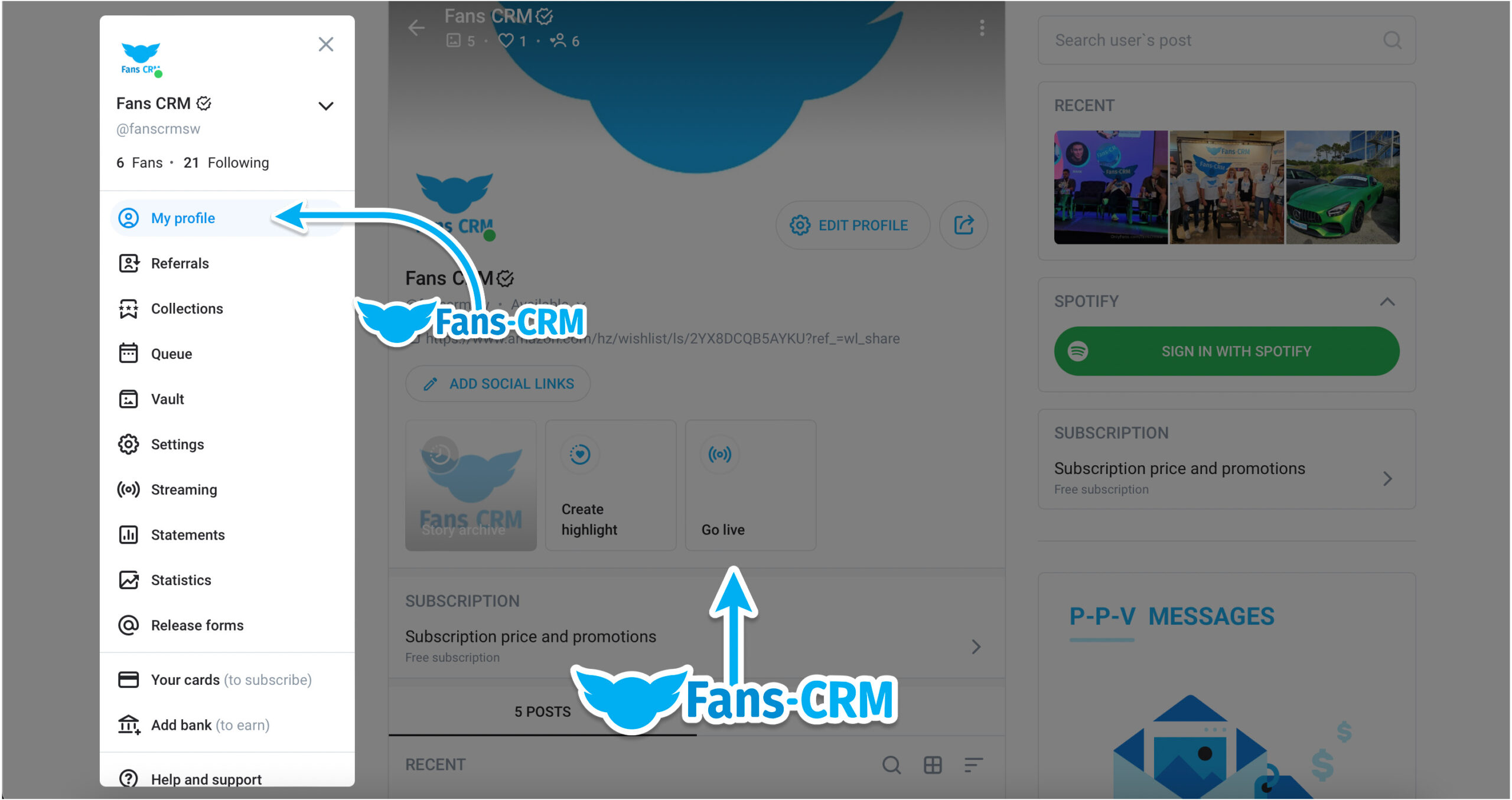 How to livestream on OnlyFans