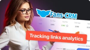 Tracking links analytics with Fans CRM